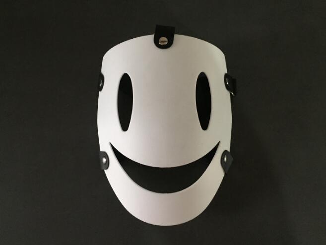 Anime High-Rise Invasion White Face Mask